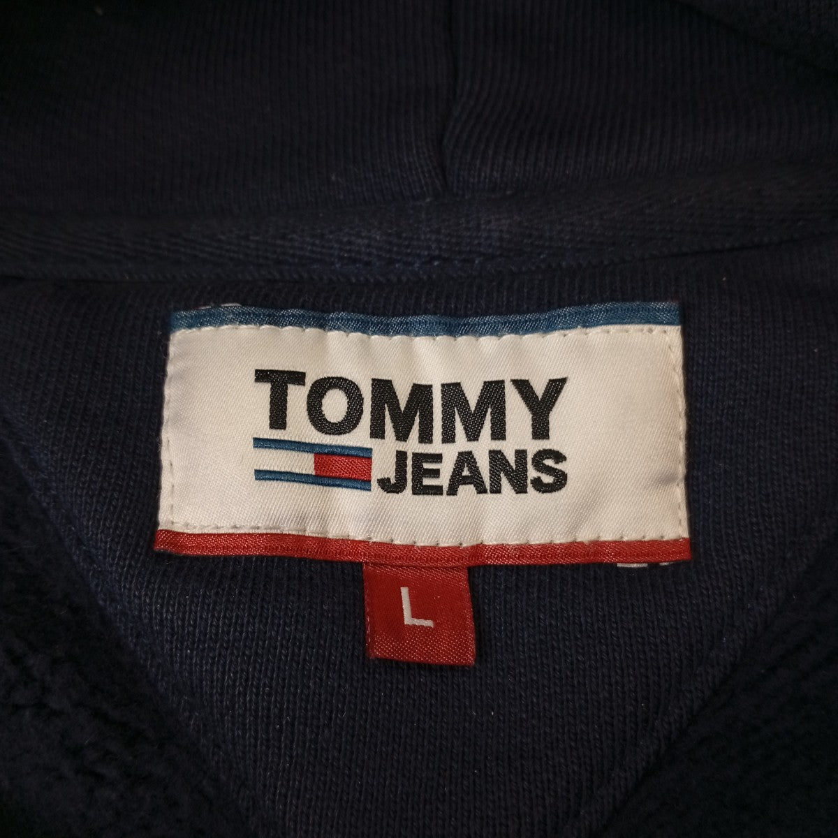 TOMMY JEANS プルオーバーパーカーUE-23FGLQ 古着・中古-4枚目のアイテム画像