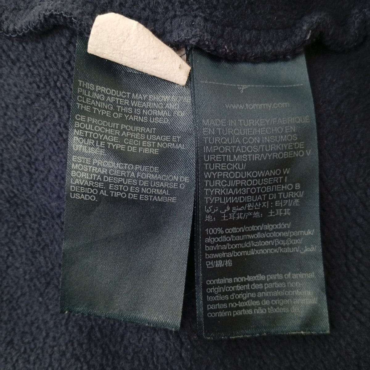 TOMMY JEANS プルオーバーパーカーUE-23FGLQ 古着・中古-5枚目のアイテム画像