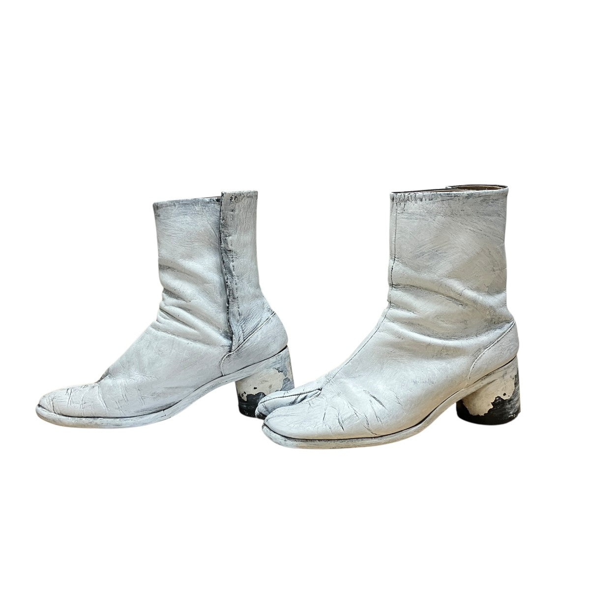 Maison Margiela22 TABI 足袋ペイントブーツ 古着・中古-3枚目のアイテム画像