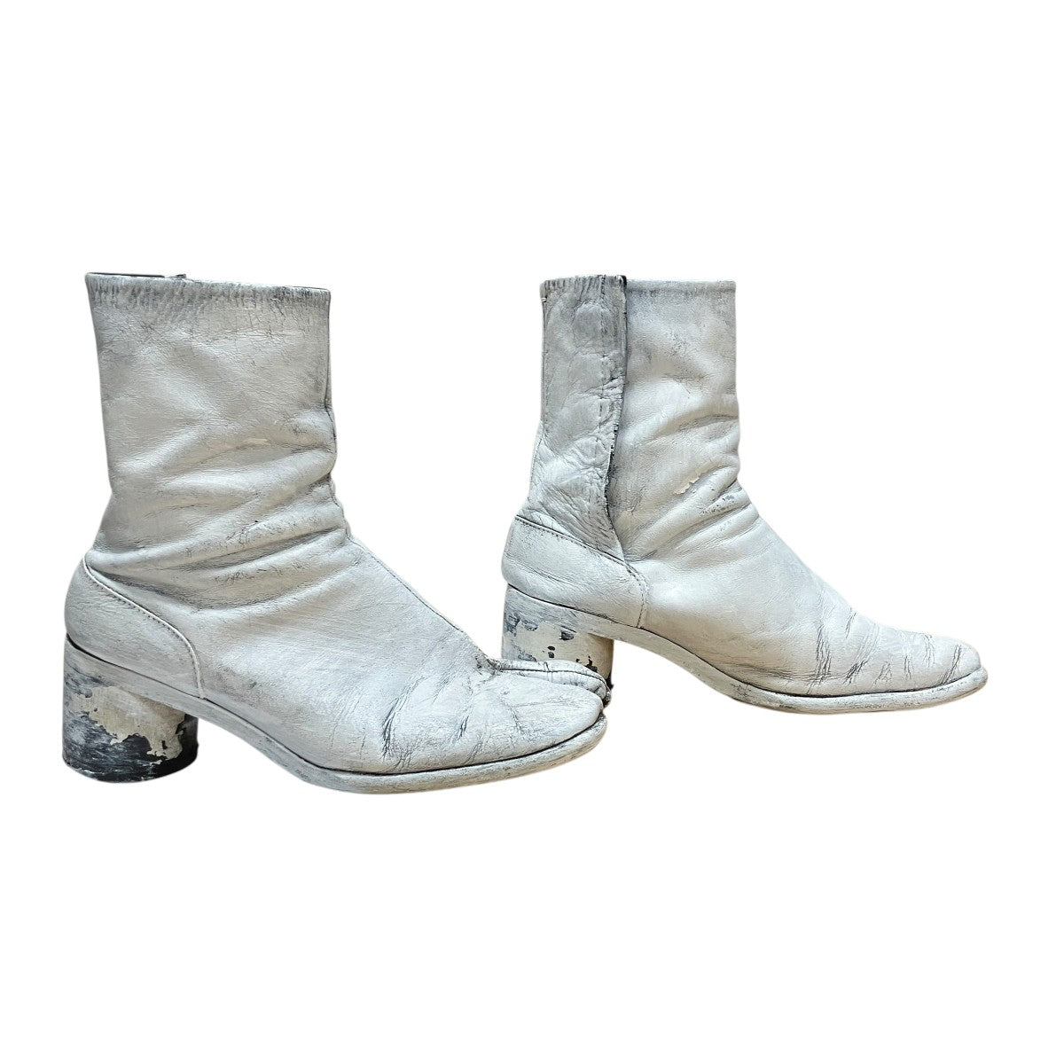 Maison Margiela22 TABI 足袋ペイントブーツ 古着・中古-4枚目のアイテム画像