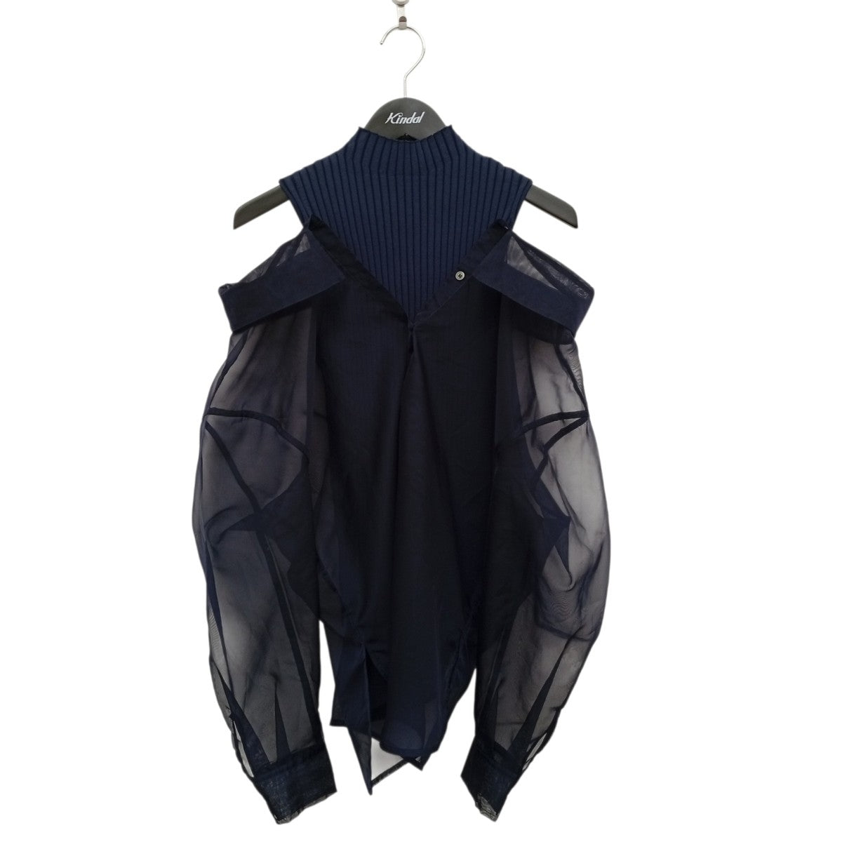 シャツレイヤードリブニットFWNT231106