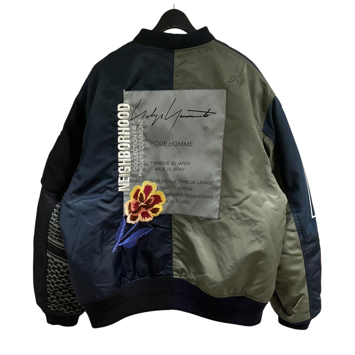 Yohji Yamamoto pour homme×NEIGHBORHOOD MA-1ジャケット 古着・中古-3枚目のアイテム画像