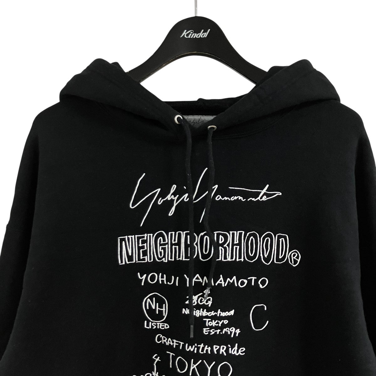 Yohji Yamamoto pour homme×NEIGHBORHOOD プルオーバーパーカー 古着・中古-2枚目のアイテム画像