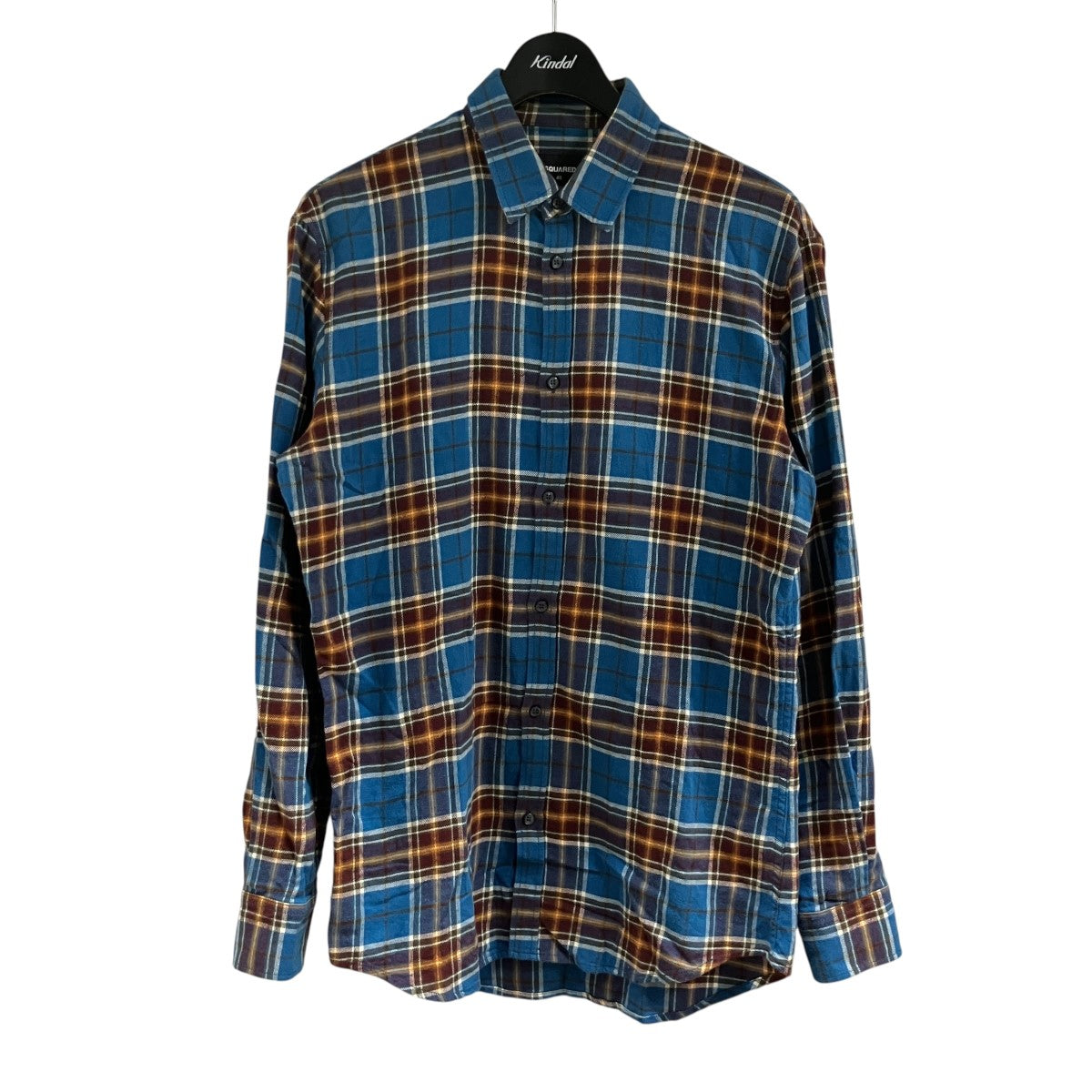 DSQUARED2 チェックシャツ 古着・中古-1枚目のアイテム画像