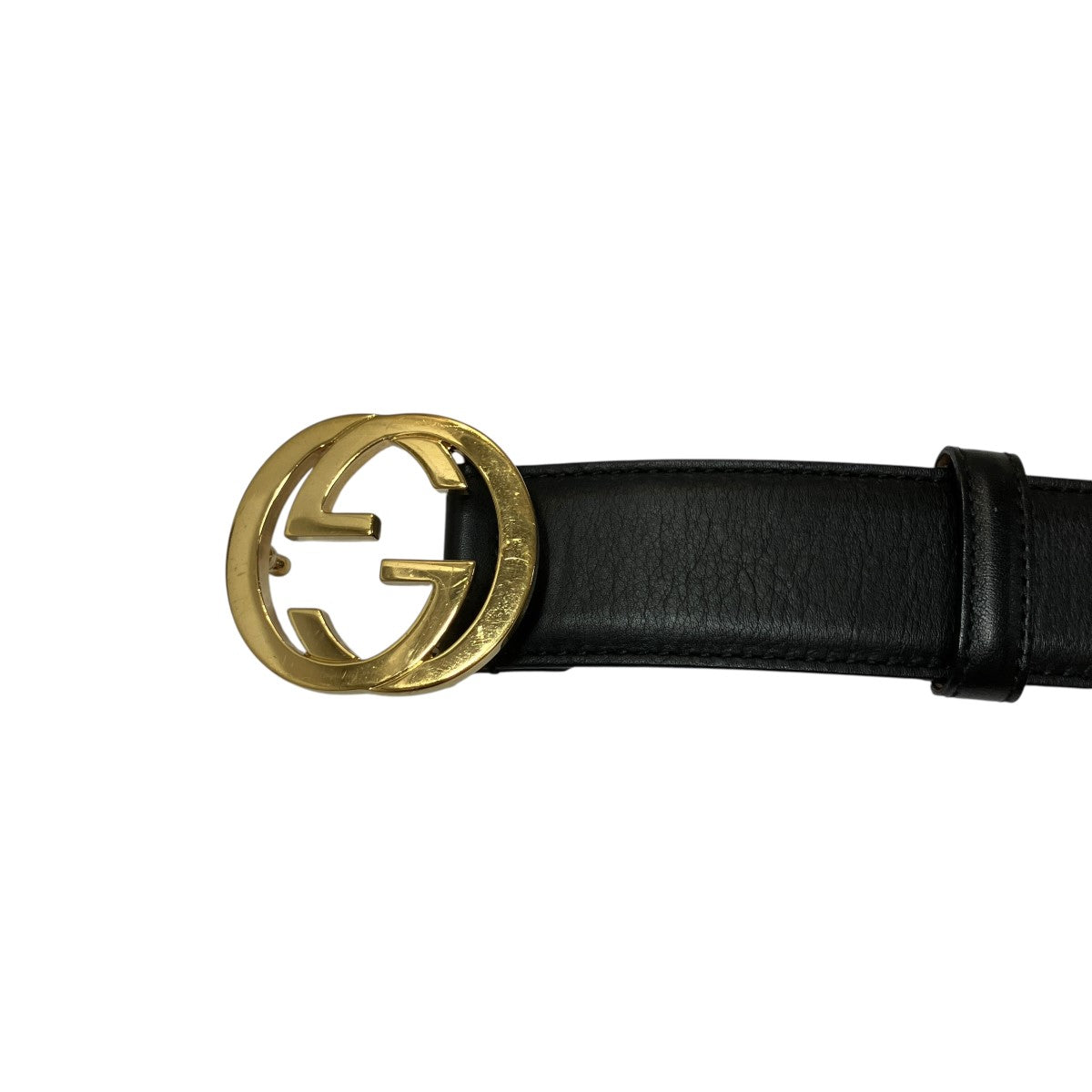 GUCCI インターロッキングバックルベルト 古着・中古-2枚目のアイテム画像