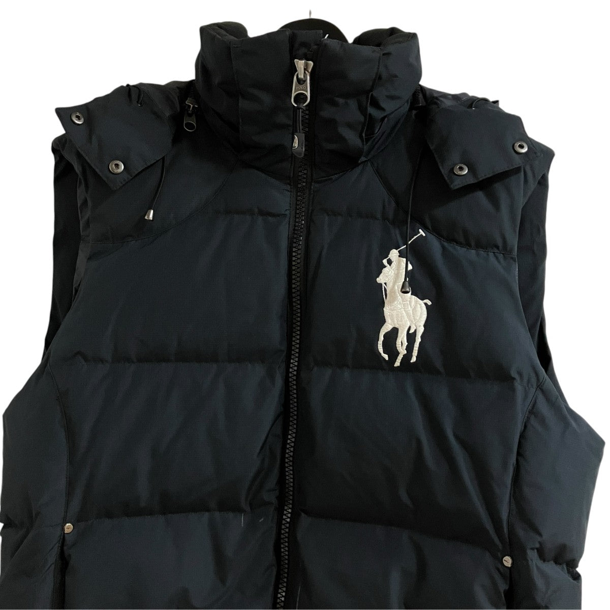 POLO RALPH LAUREN ダウンベスト 古着・中古-2枚目のアイテム画像