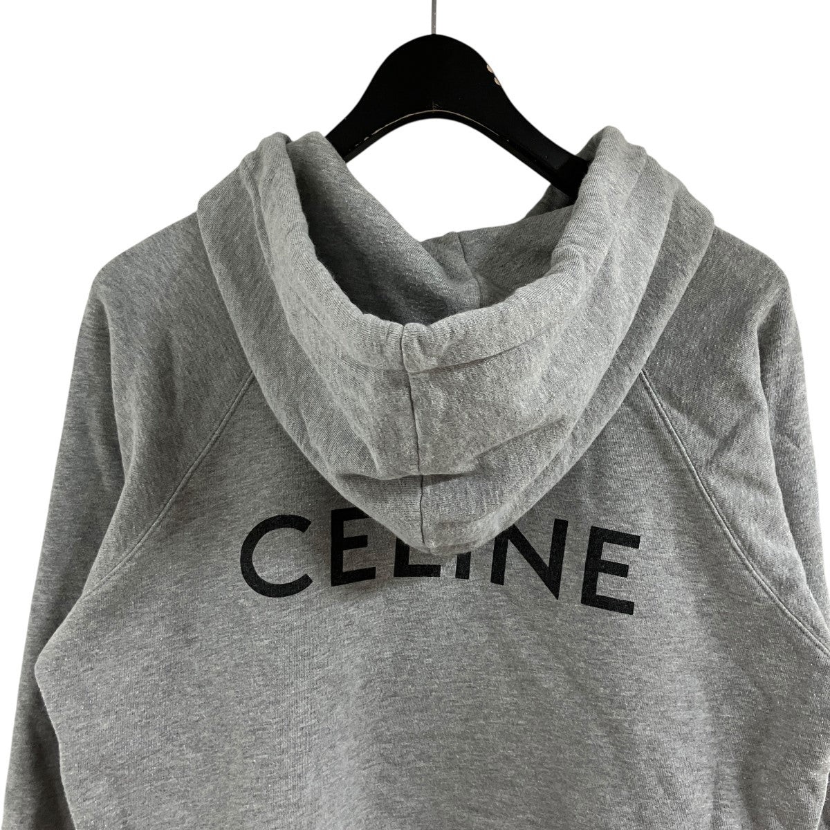 CELINE バックロゴプルオーバーパーカー 古着・中古-4枚目のアイテム画像