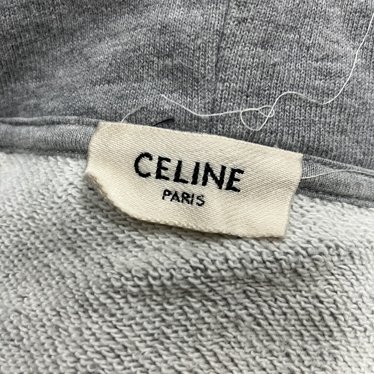 CELINE バックロゴプルオーバーパーカー 古着・中古-5枚目のアイテム画像