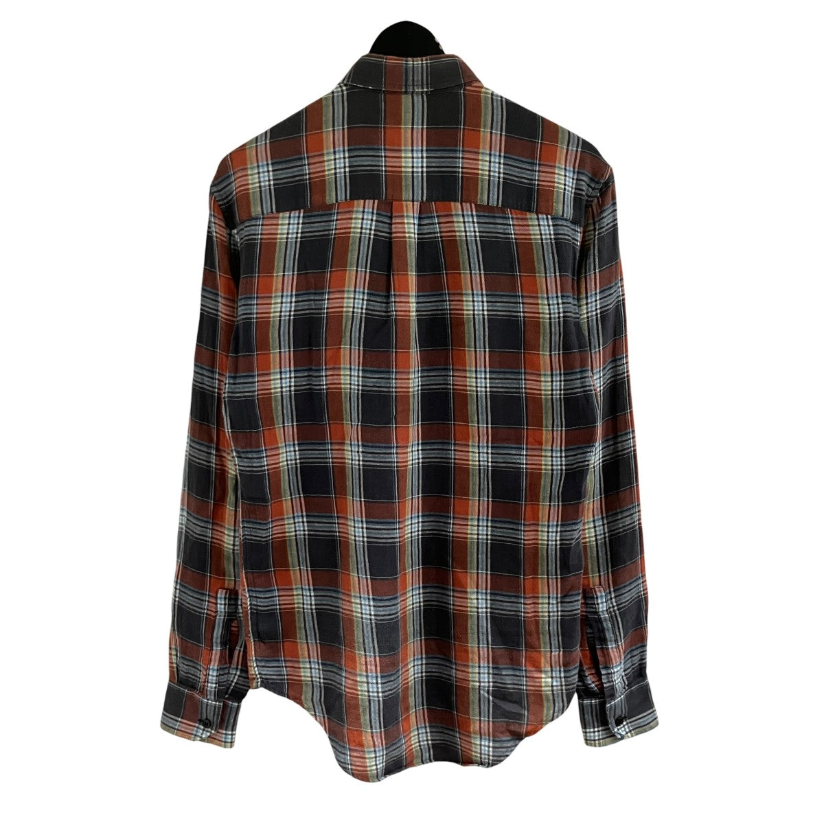 Saint Laurent Paris チェックシャツ 古着・中古-3枚目のアイテム画像