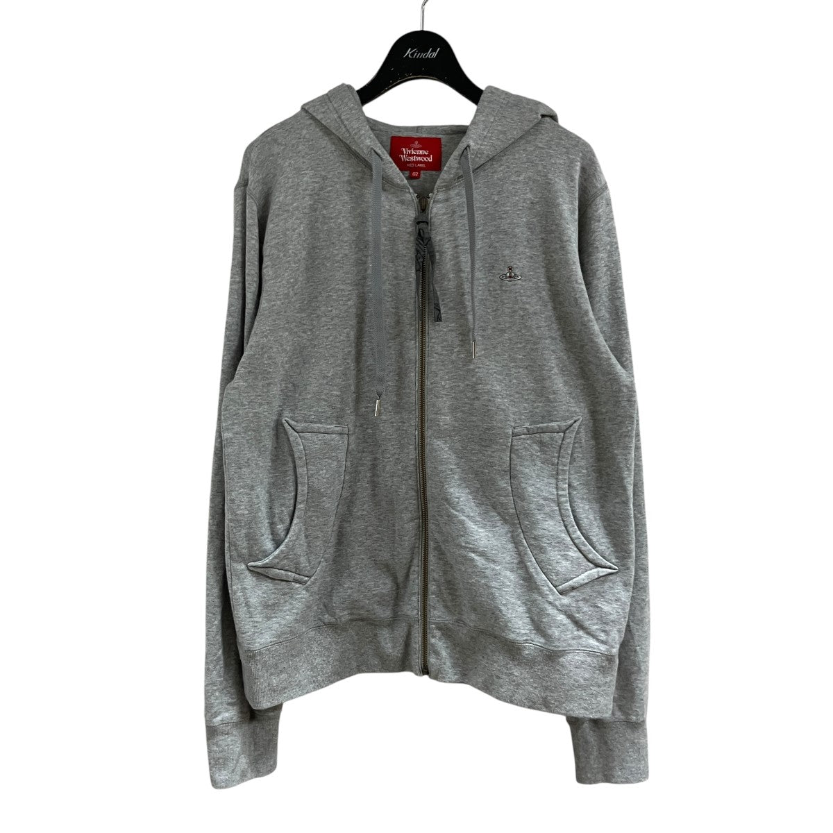 Vivienne Westwood RED LABEL オーブ刺繍ジップアップパーカー 古着・中古-1枚目のアイテム画像