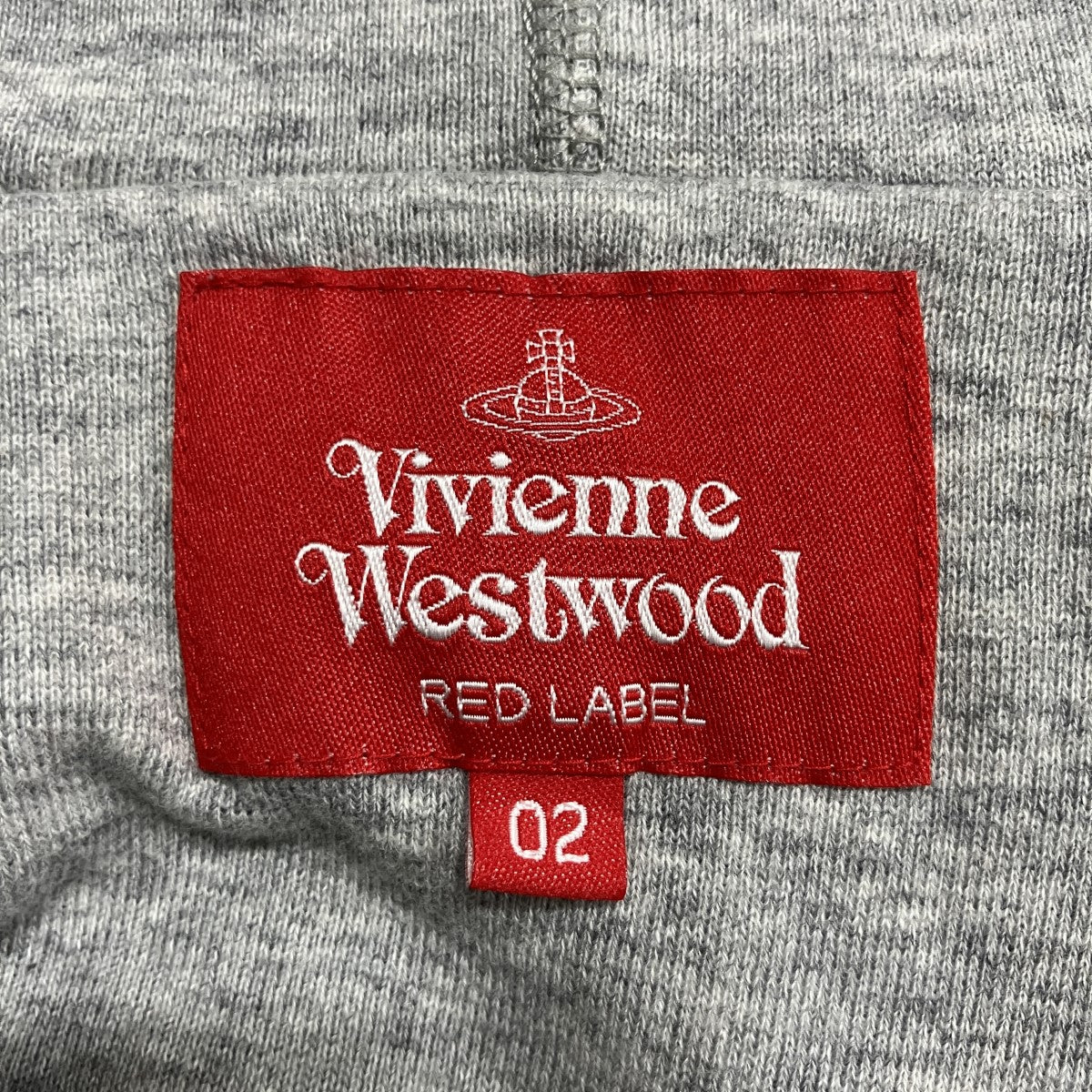 Vivienne Westwood RED LABEL オーブ刺繍ジップアップパーカー 古着・中古-5枚目のアイテム画像