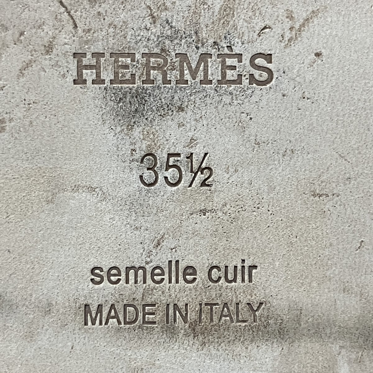HERMES オラン Hマークサンダル 古着・中古-8枚目のアイテム画像