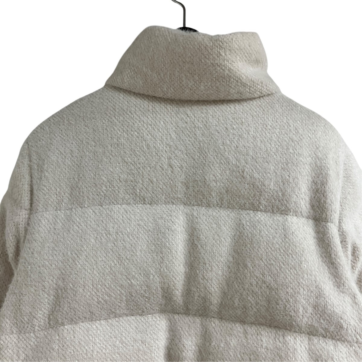 MONCLER ツイードダウンジャケット 古着・中古-4枚目のアイテム画像