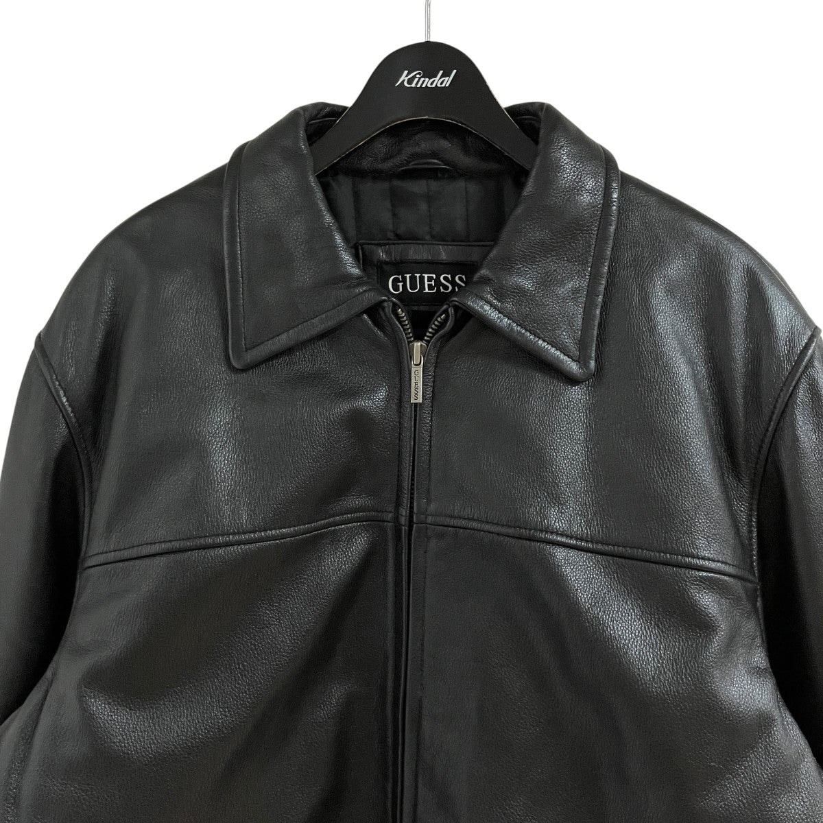 GUESS レザージャケット 古着・中古-2枚目のアイテム画像