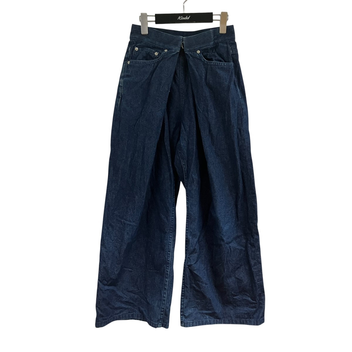 JOHN LAWRENCE SULLIVAN ウォッシュドデニムスーパーワイドパンツ 古着・中古-1枚目のアイテム画像