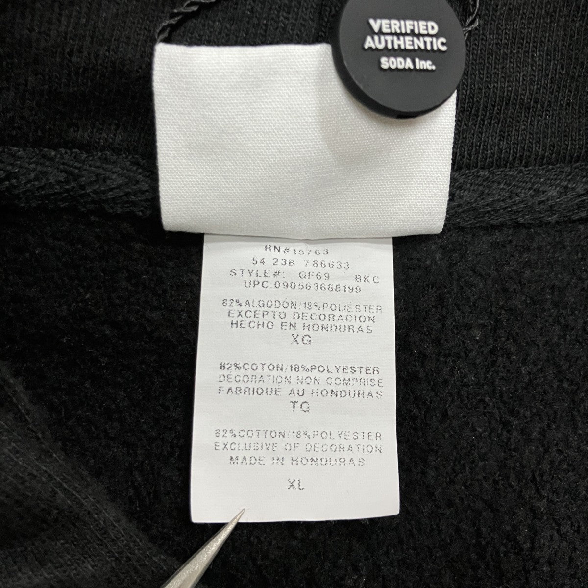 Champion リヴァースウィーブジップアップパーカー 古着・中古-6枚目のアイテム画像