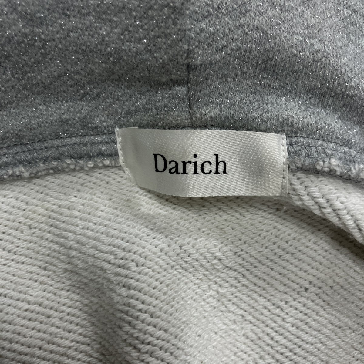 Darich カラーラメスウェットコルセットパーカー 古着・中古-5枚目のアイテム画像