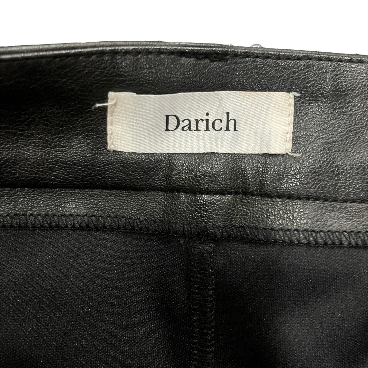 Darich ハートポケットレザーミニスカート 古着・中古-4枚目のアイテム画像