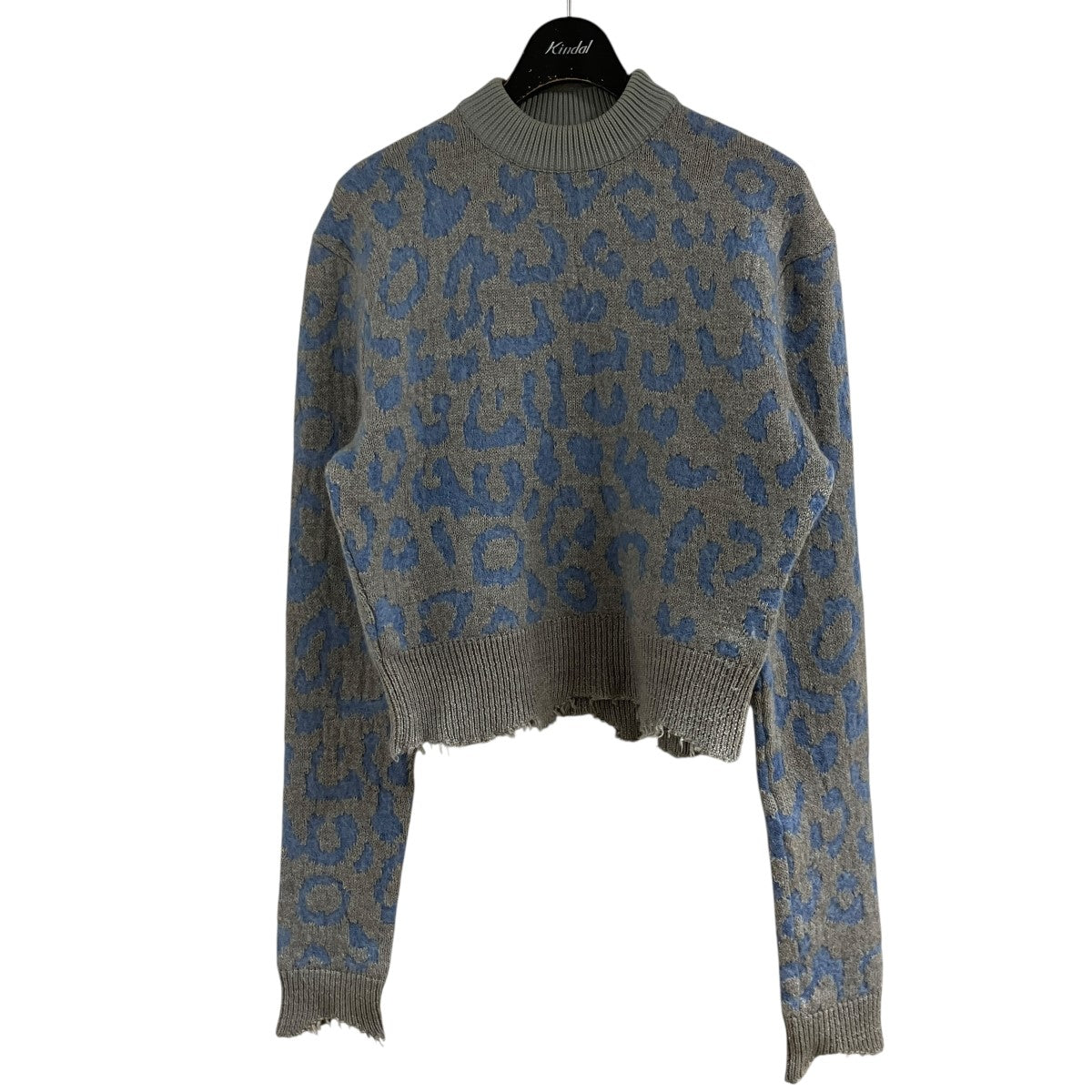 ACNE STUDIOS レオパードニットセーター 古着・中古-1枚目のアイテム画像