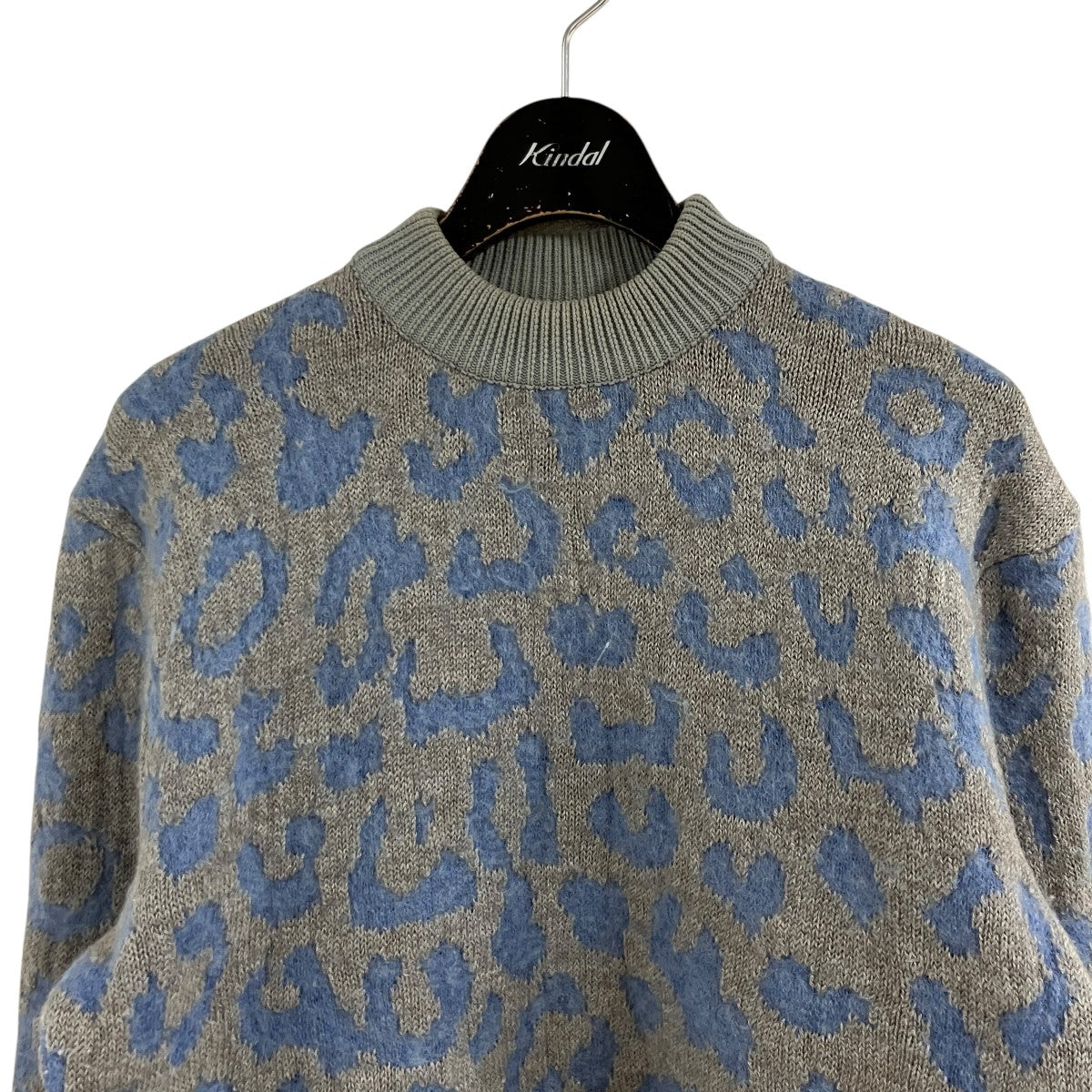 ACNE STUDIOS レオパードニットセーター 古着・中古-2枚目のアイテム画像