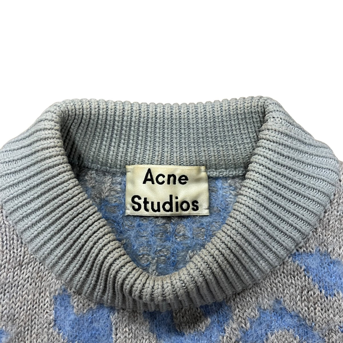 ACNE STUDIOS レオパードニットセーター 古着・中古-5枚目のアイテム画像
