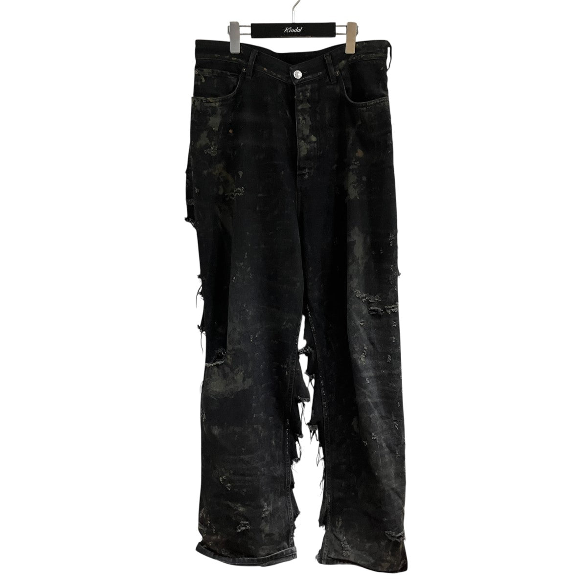 BALENCIAGA スーパーデストロイバギーパンツ 古着・中古-1枚目のアイテム画像