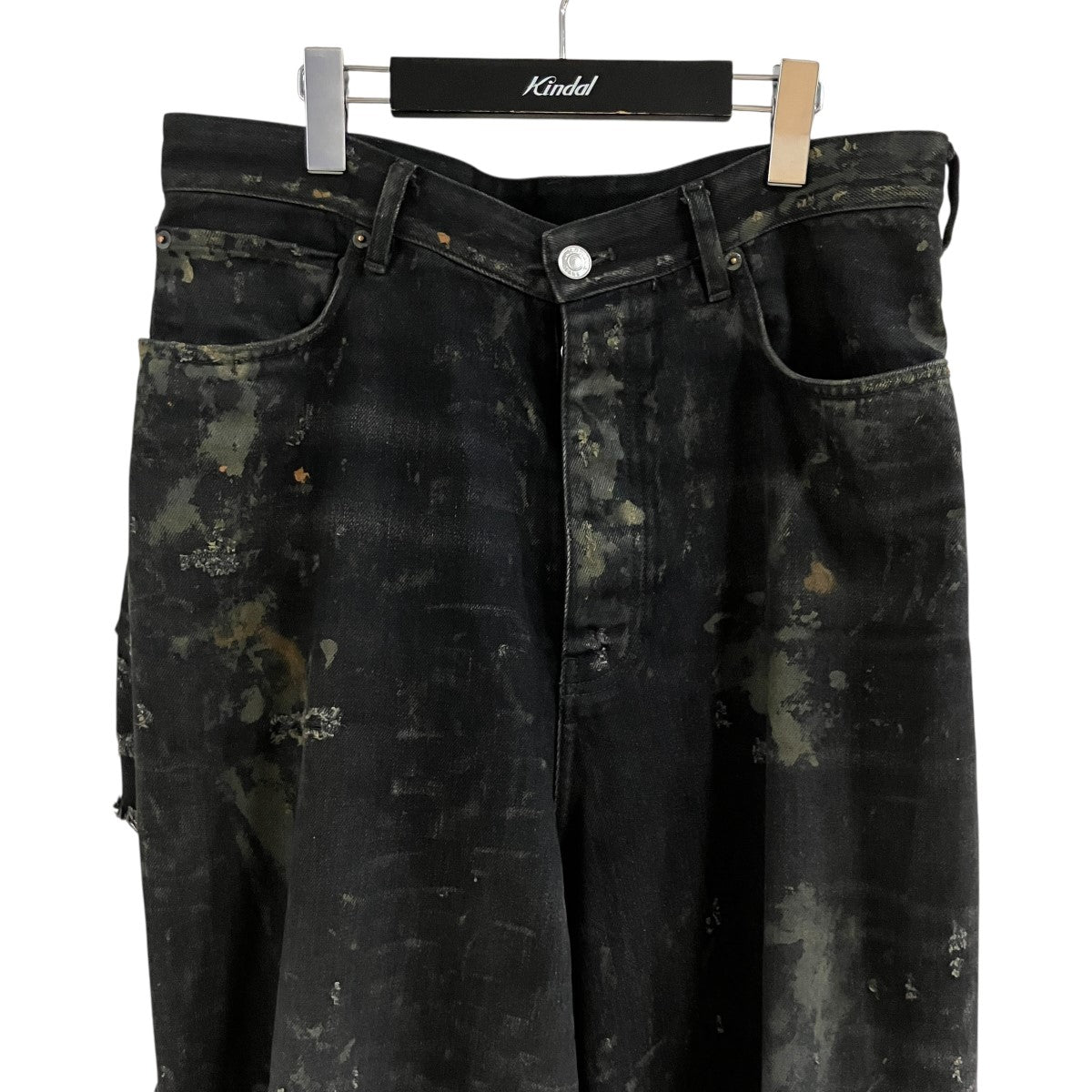 BALENCIAGA スーパーデストロイバギーパンツ 古着・中古-2枚目のアイテム画像