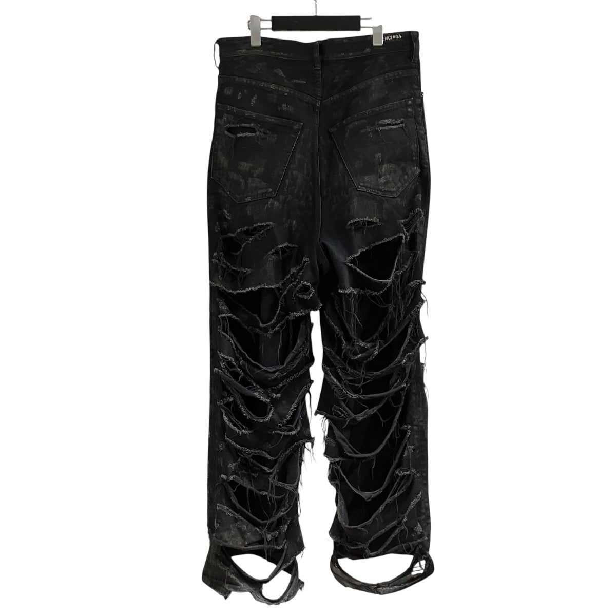 BALENCIAGA スーパーデストロイバギーパンツ 古着・中古-4枚目のアイテム画像