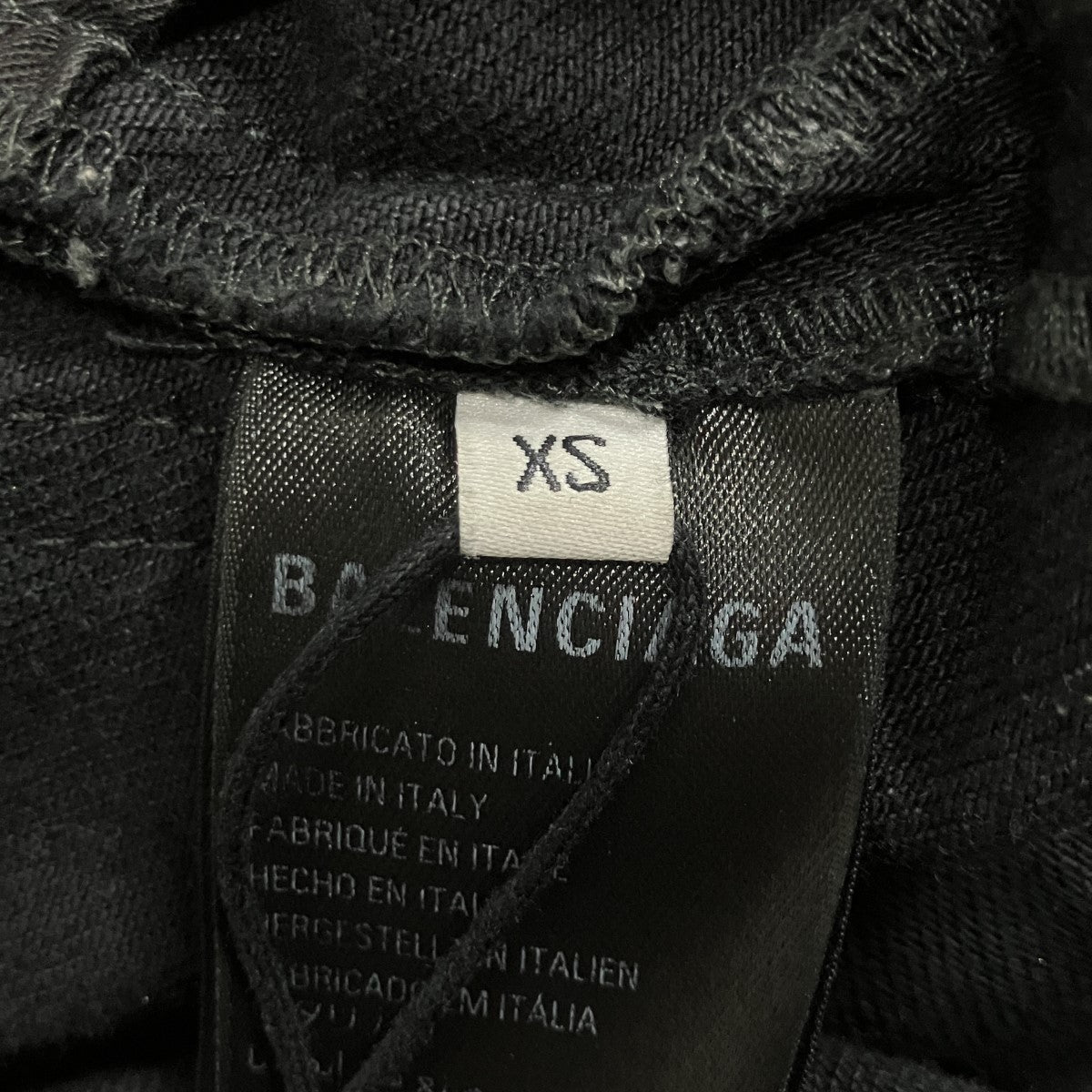 BALENCIAGA スーパーデストロイバギーパンツ 古着・中古-6枚目のアイテム画像