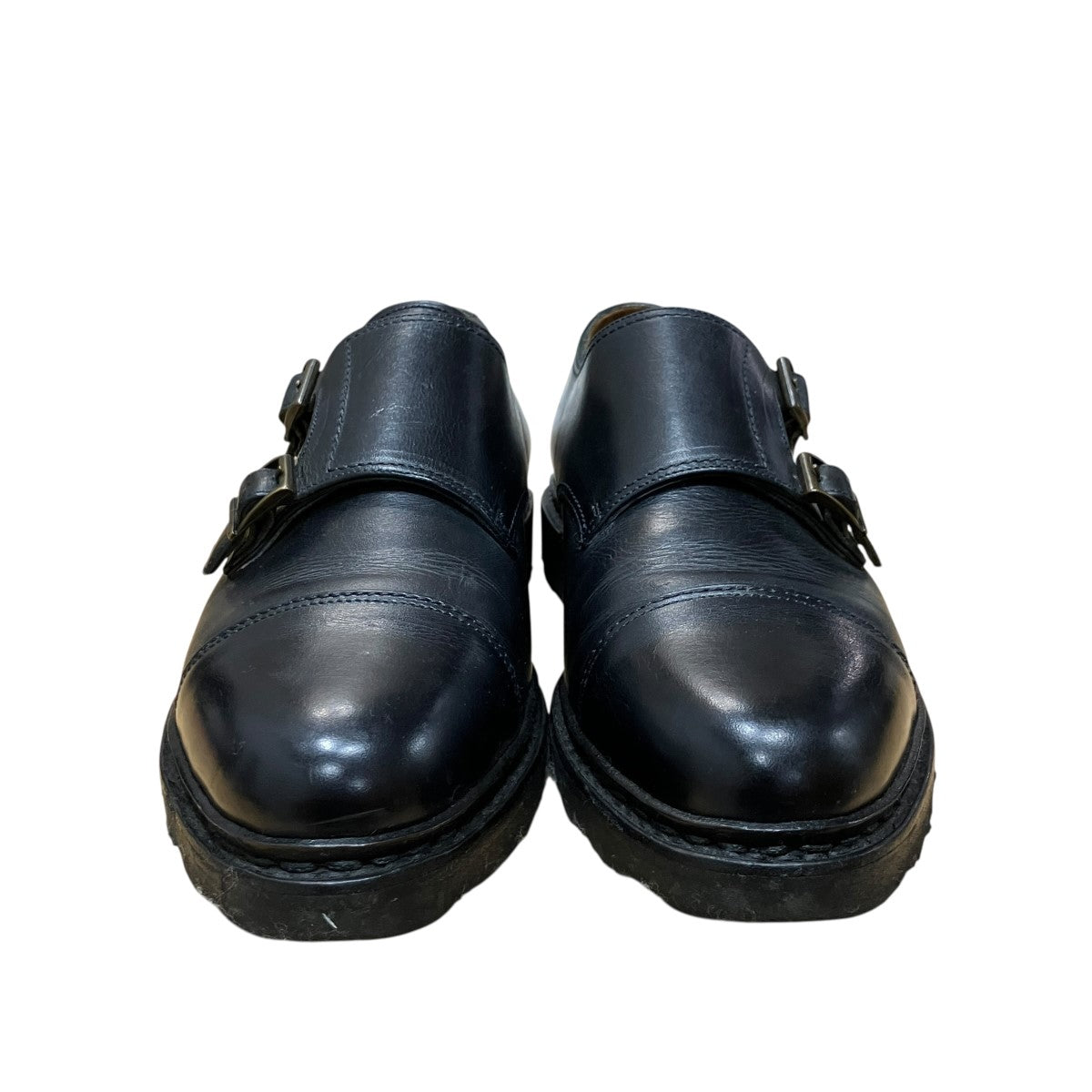 PARABOOT ウィリアム ダブルモンクレザーシューズ 古着・中古-2枚目のアイテム画像