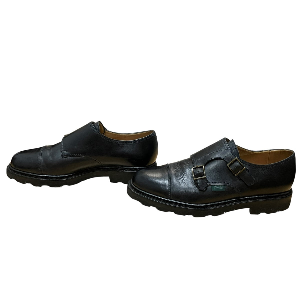 PARABOOT ウィリアム ダブルモンクレザーシューズ 古着・中古-3枚目のアイテム画像