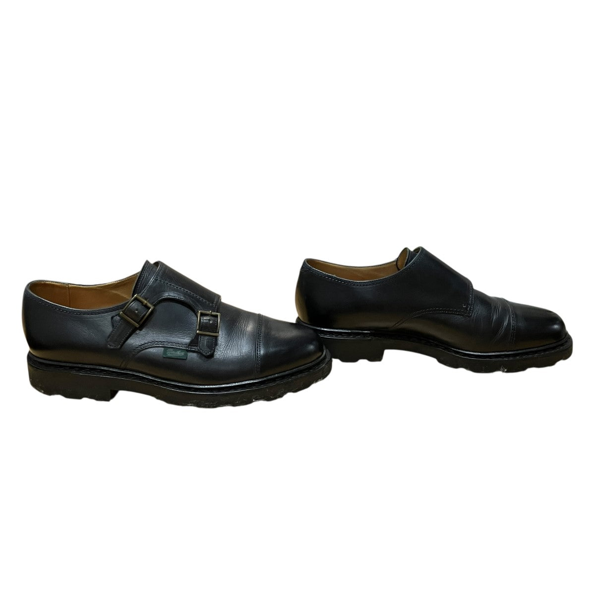 PARABOOT ウィリアム ダブルモンクレザーシューズ 古着・中古-4枚目のアイテム画像
