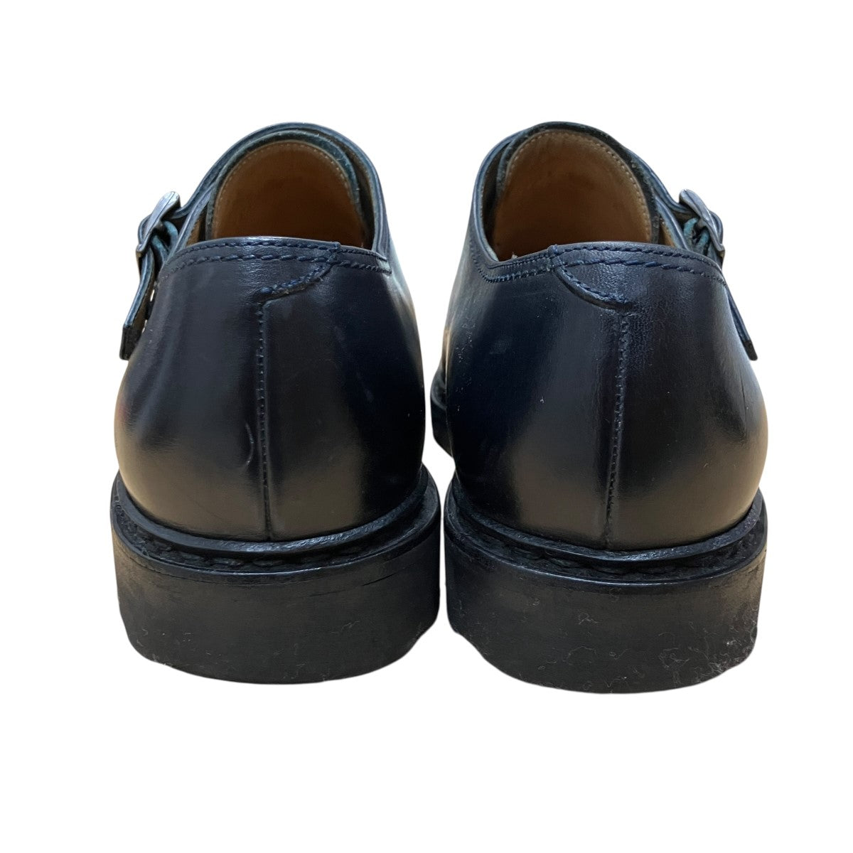 PARABOOT ウィリアム ダブルモンクレザーシューズ 古着・中古-5枚目のアイテム画像