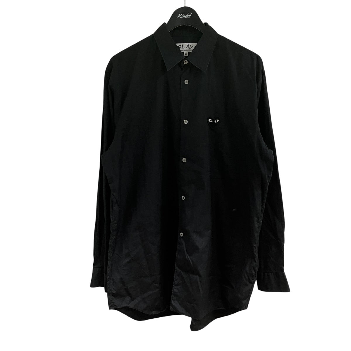 PLAY COMME des GARCONS ハートロゴシャツ 古着・中古-1枚目のアイテム画像