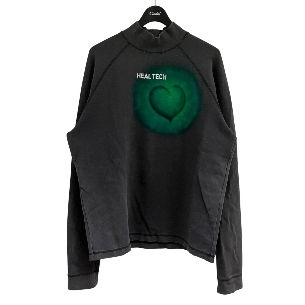 ハイネックロングスリーブTシャツ カットソー