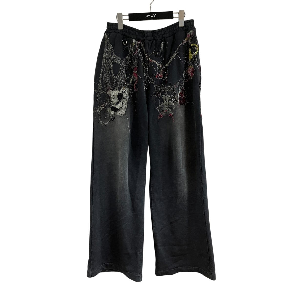 25AW エンブロイダリーチェーンスウェットパンツ
