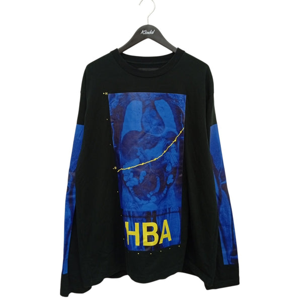 HBA(フッドバイエアー) ロングスリーブプリントTシャツEX21T13 EX21T13