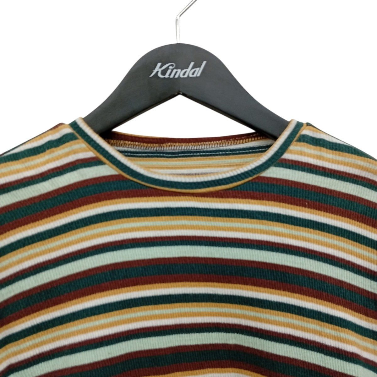 SHIRRING BORDER CREW NECK TOPボーダーカットソー8612-241-0290