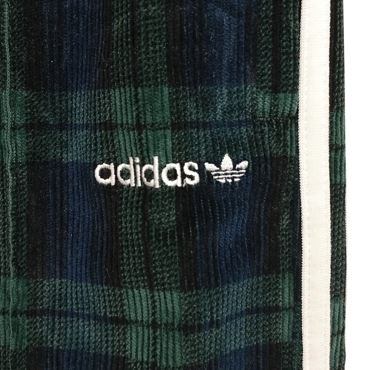 ADIDAS チェックコーデュロイパンツIX7415 古着・中古-6枚目のアイテム画像