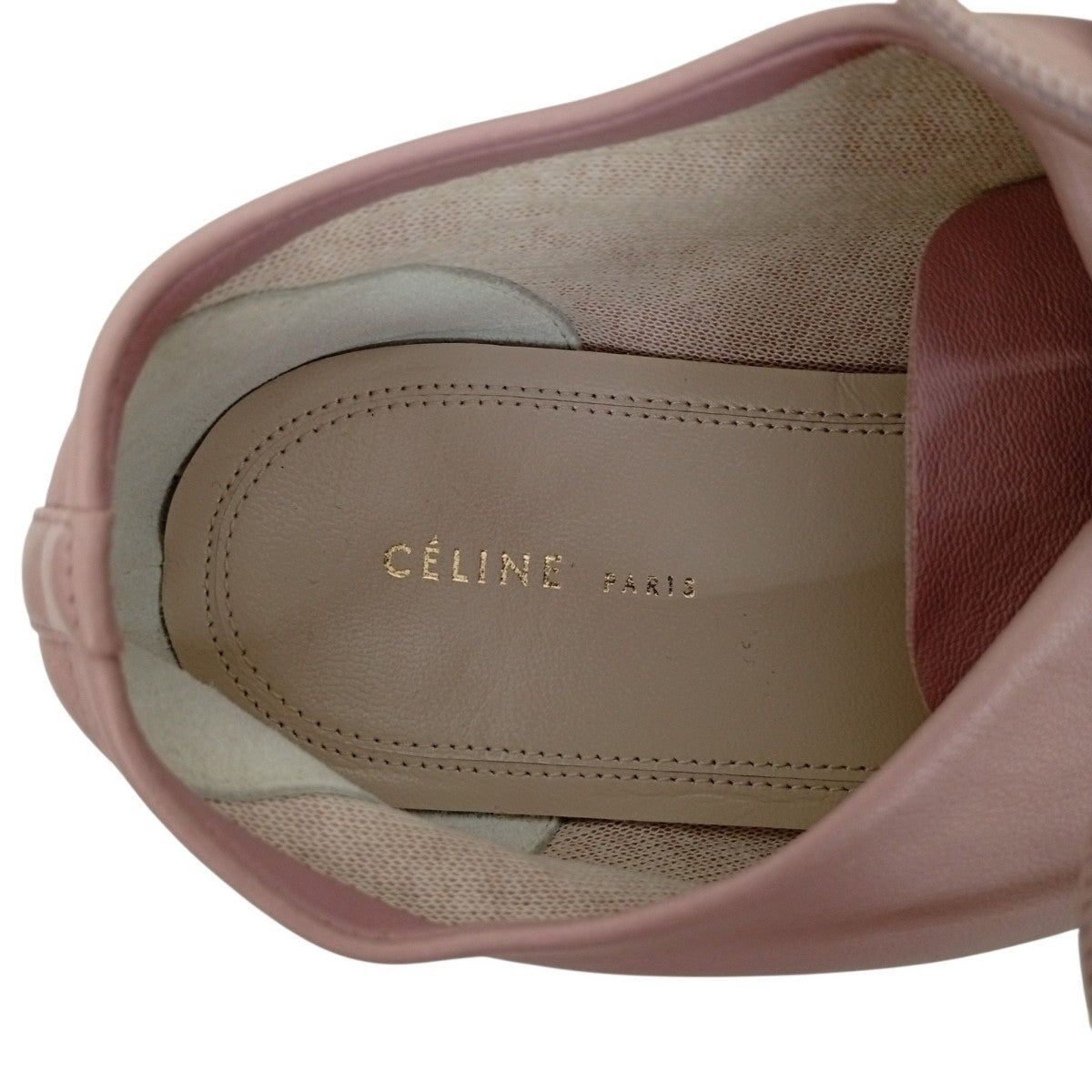 CELINE フィービー期レースアップレザーシューズ 古着・中古-5枚目のアイテム画像