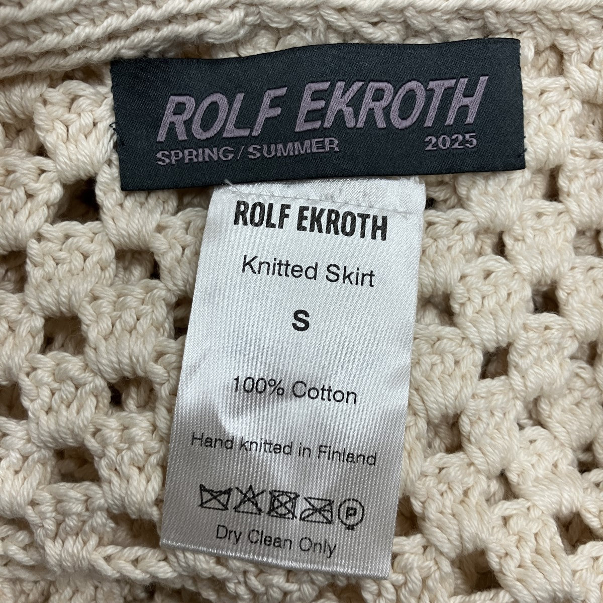 ROLF EKROTH ニットスカート 古着・中古-5枚目のアイテム画像