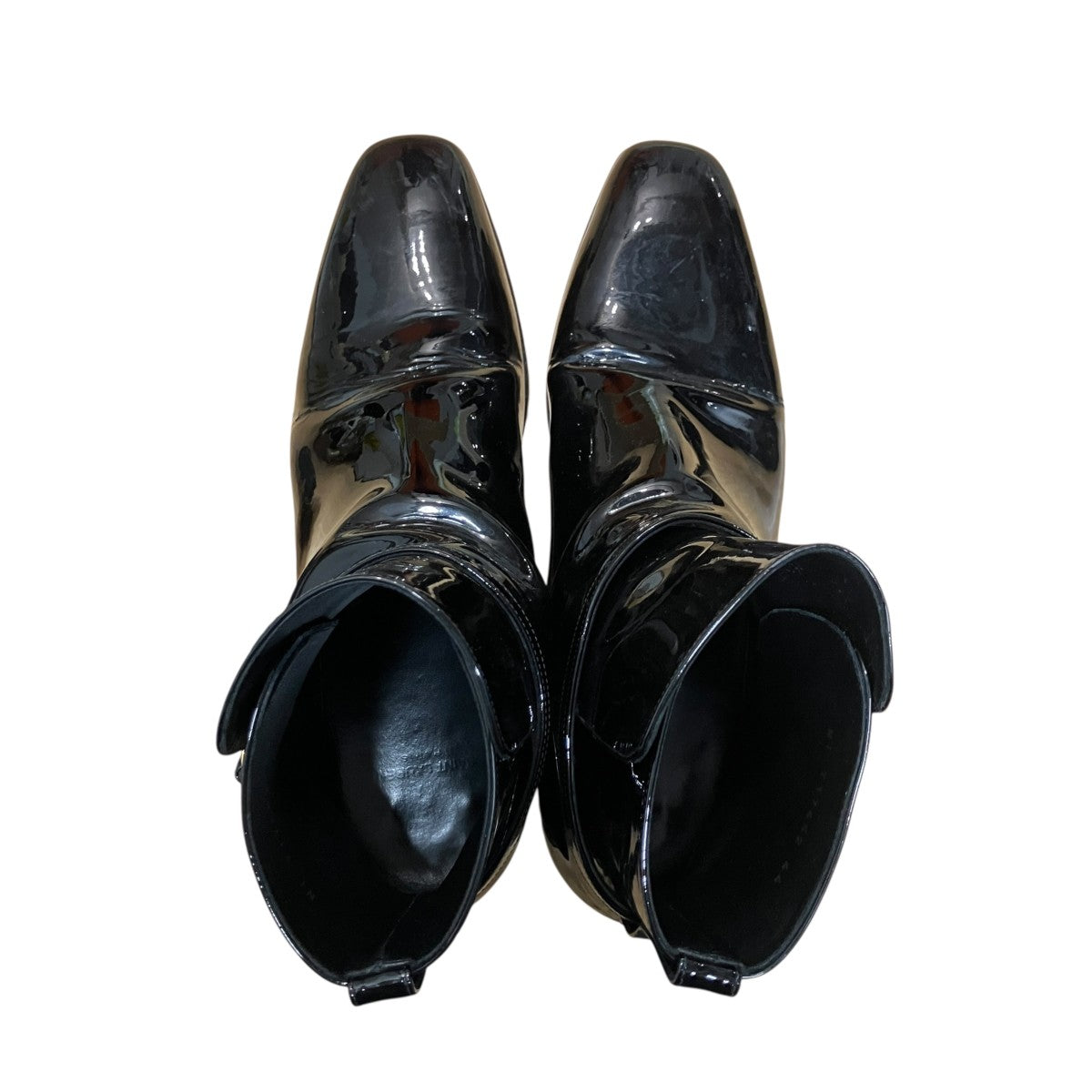 Saint Laurent Paris(サンローランパリ) エナメルブーツ 717452