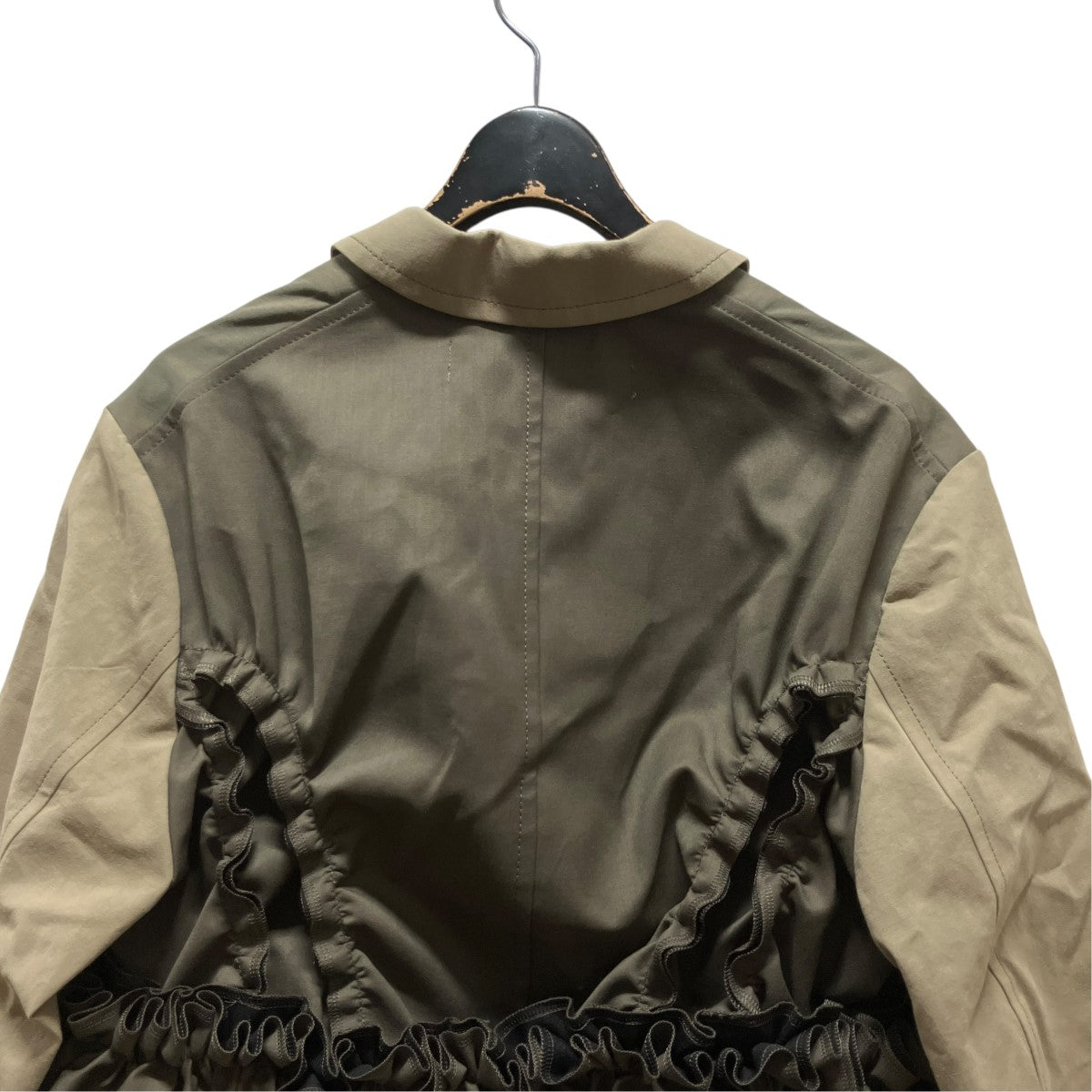 TAO COMME des GARCONS シャーリングジャケット 古着・中古-4枚目のアイテム画像