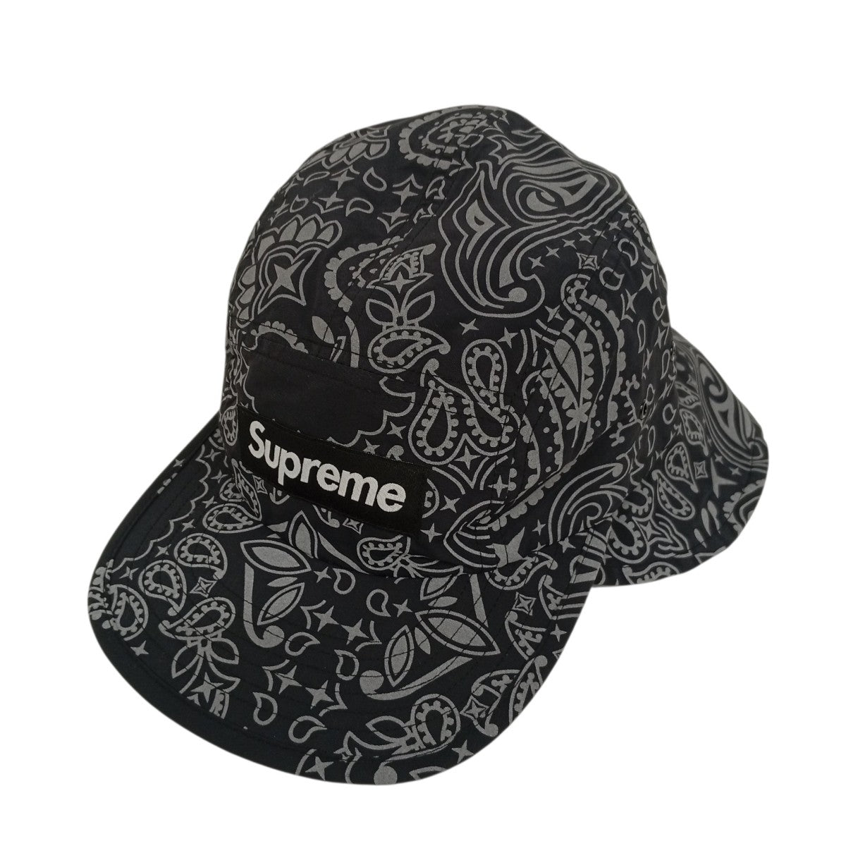 Supreme バンダナボックスロゴキャップ 古着・中古-1枚目のアイテム画像
