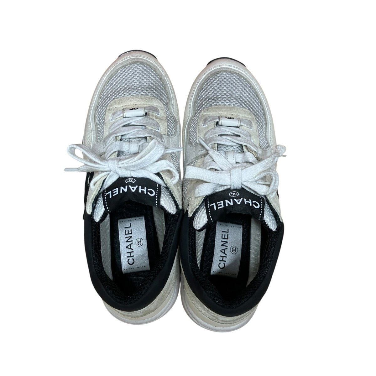 CHANEL(シャネル) ココマークメッシュローカットスニーカー G38299