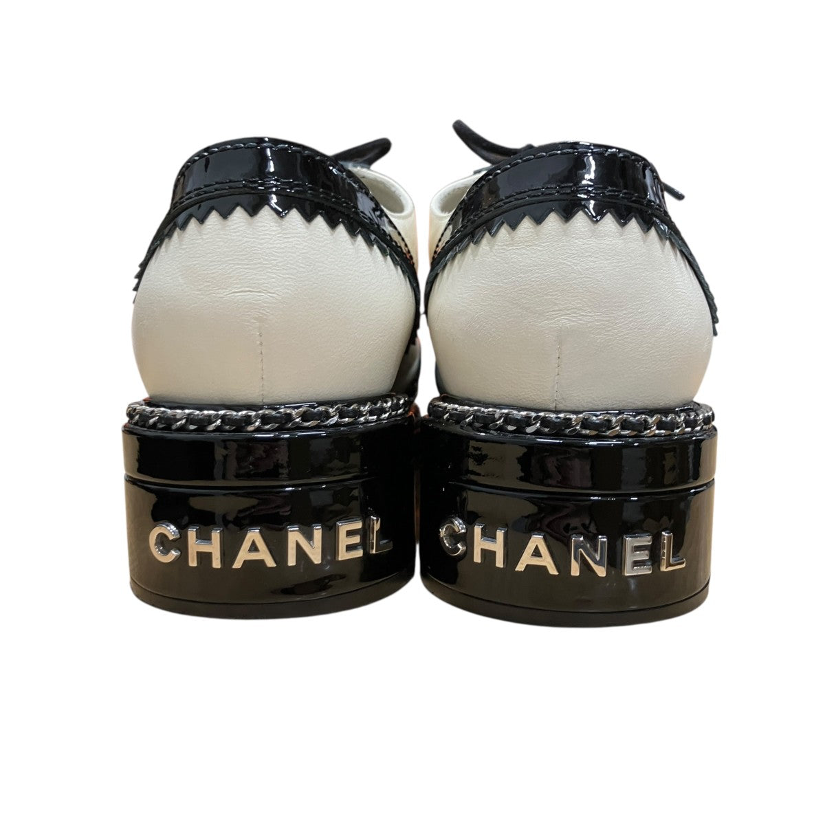 CHANEL(シャネル) レースアップドレスシューズ G35316 ブラック