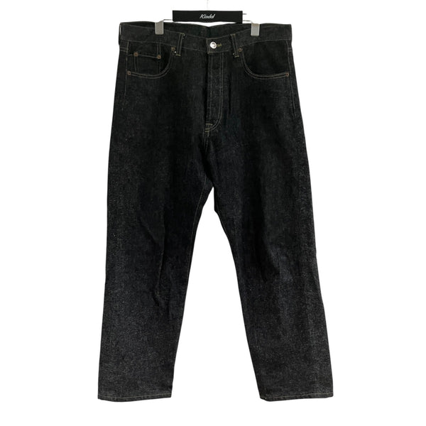 A．PRESSE(アプレッセ) ブラックウォッシュドデニムパンツ 23AAP-04