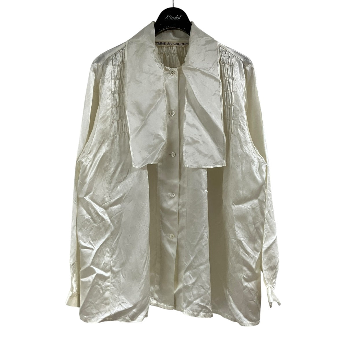 COMME des GARCONS ボウタイデザインブラウス 古着・中古-1枚目のアイテム画像