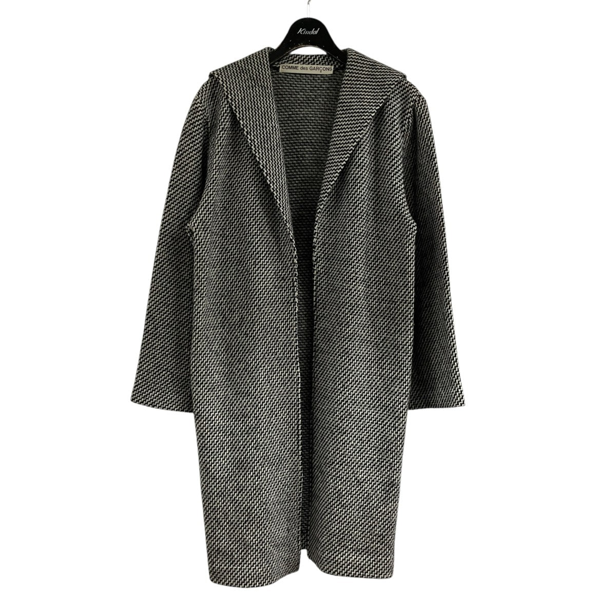 COMME des GARCONS ウールガウンコート 古着・中古-1枚目のアイテム画像