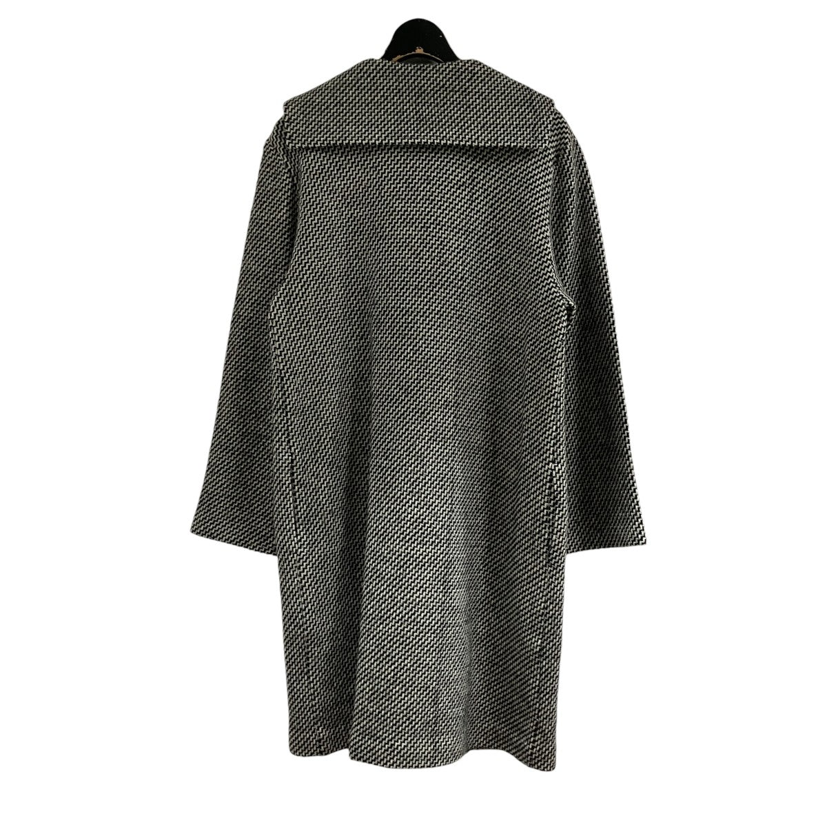 COMME des GARCONS ウールガウンコート 古着・中古-3枚目のアイテム画像